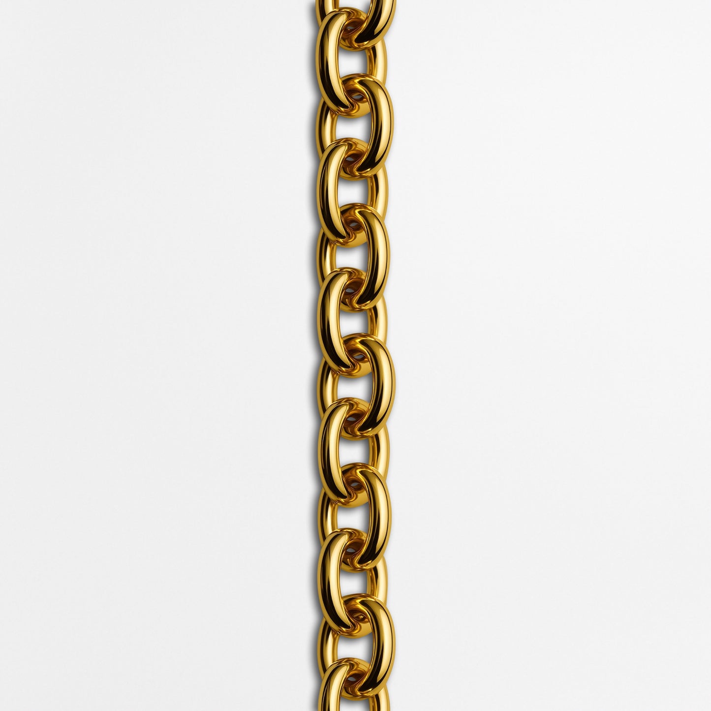 Play Monogram Necklace, 18k Gold