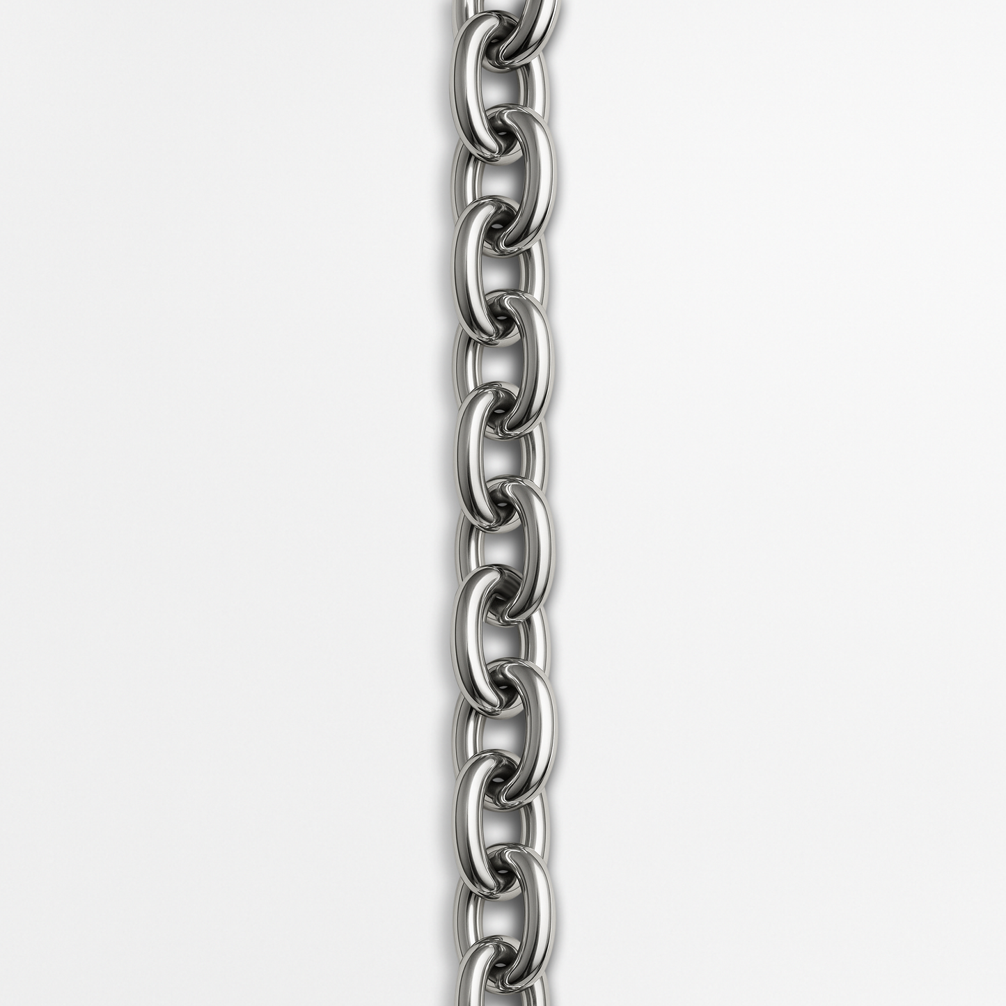 Play Monogram Necklace in Platinum